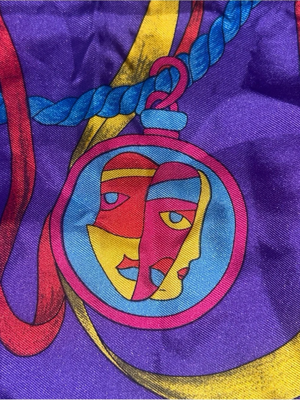 Elaine Gold bright purple